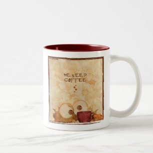 Kaffeemonster Zweifarbige Tasse
