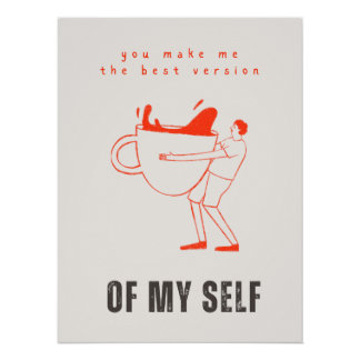 Kaffeemotivation Poster