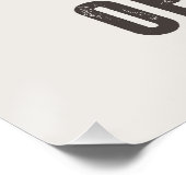 Kaffeemotivation Poster (Ecke)