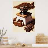 Kaffeemühle Küchenbild-Poster Poster (Küche)