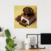 Kaffeemühle Poster (Heimbüro)