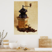 Kaffeemühle Poster (Küche)