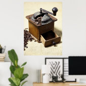 Kaffeemühle Poster (Heimbüro)