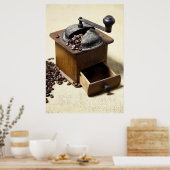 Kaffeemühle Poster (Küche)
