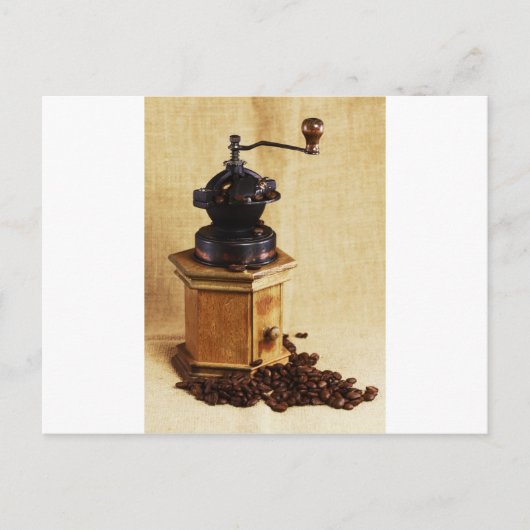 Kaffeemühle Postkarte (Vorderseite)
