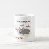 Kaffeemühle vs My Frenchie Kaffeetasse (Mittel)