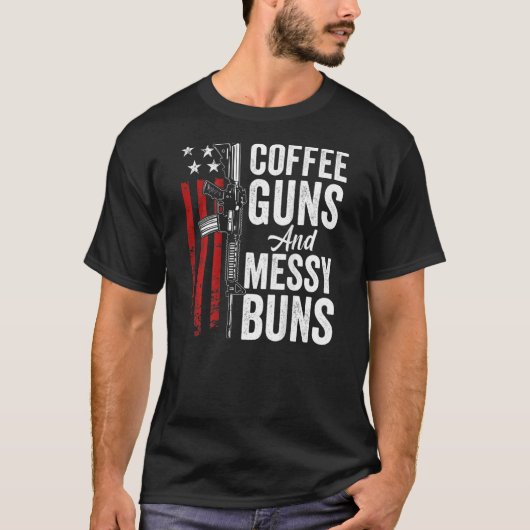 Kaffeemühlen und laute Brötchen Frauen sind 15 Gun T-Shirt (Vorderseite)