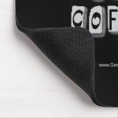 Kaffeemusepad Mousepad (Ecke)