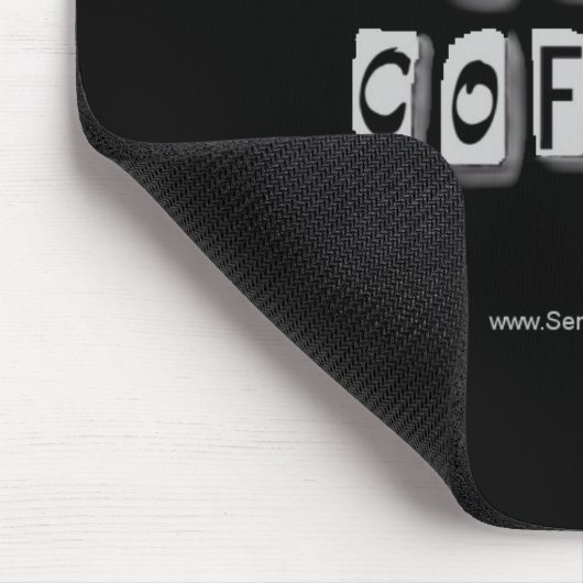Kaffeemusepad Mousepad (Ecke)