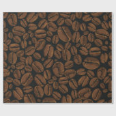 Kaffeemuster Geschenkpapier (Flach)