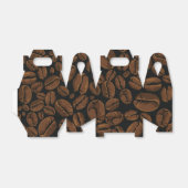 Kaffeemuster Geschenkschachtel (Ungefaltet)