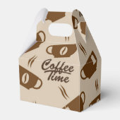 Kaffeemuster Geschenkschachtel (Rückseite)