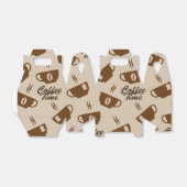 Kaffeemuster Geschenkschachtel (Ungefaltet)