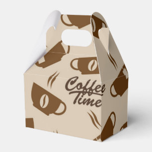 Kaffeemuster Geschenkschachtel