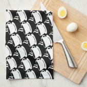 Kaffeemuster Geschirrtuch (Viertel Falte)