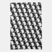 Kaffeemuster Geschirrtuch (Vertikal)