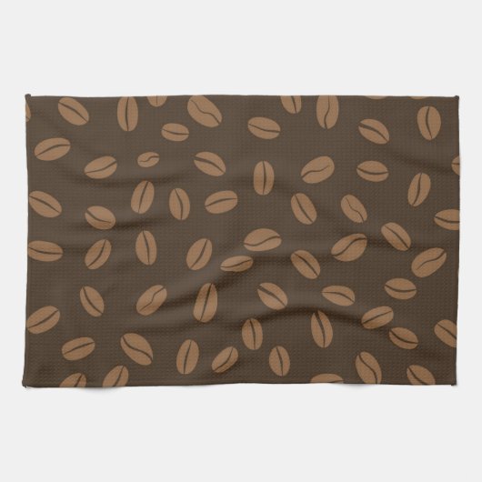 Kaffeemuster Geschirrtuch (Horizontal)