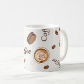 Kaffeemuster Kaffeetasse (VorderseiteRechts)