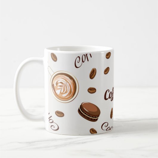 Kaffeemuster Kaffeetasse (Links)