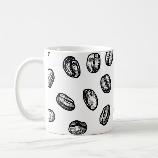Kaffeemuster Kaffeetasse (Links)