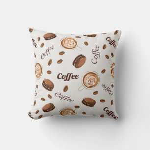 Kaffeemuster Kissen