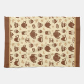 Kaffeemuster Küchentücher (Horizontal)