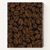 Kaffeemuster Notizblock (Rückseite)