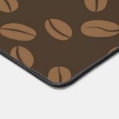 Kaffeemuster Schreibtischunterlage (Ecke)