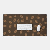 Kaffeemuster Schreibtischunterlage (Tastatur & Maus)