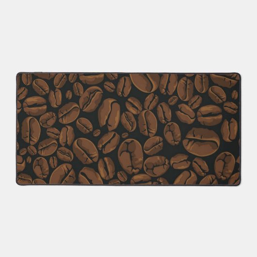 Kaffeemuster Schreibtischunterlage (Vorderseite)