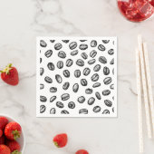 Kaffeemuster Serviette (Beispiel)