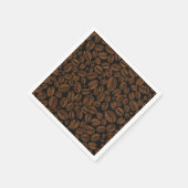 Kaffeemuster Serviette (Ecke)