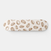 Kaffeemuster Skateboard (Horizontal)