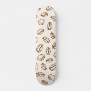 Kaffeemuster Skateboard