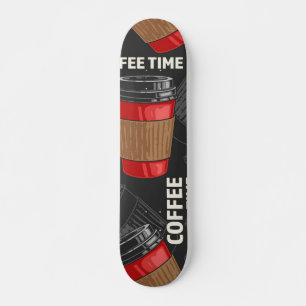 Kaffeemuster Skateboard