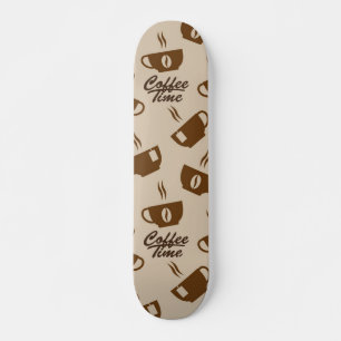 Kaffeemuster Skateboard