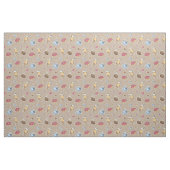 Kaffeemuster Stoff (Fat Quarter (45,7 x 55,9 cm))