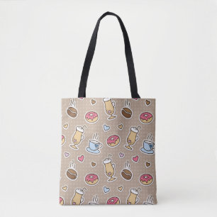 Kaffeemuster Tasche