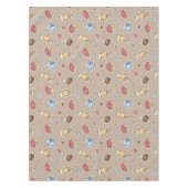 Kaffeemuster Tischdecke (Vorderseite)