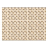 Kaffeemuster-Tischdecke Tischdecke (Vorderseite (Horizontal))