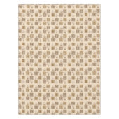 Kaffeemuster-Tischdecke Tischdecke (Vorderseite)
