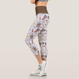 Kaffee'n'Leckereien Capri Leggings