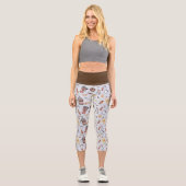 Kaffee'n'Leckereien Capri Leggings (Vorderseite)