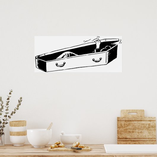 Kaffeeöffnung Poster (Küche)