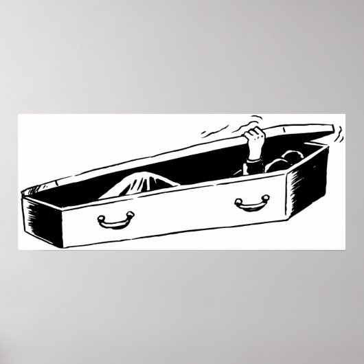 Kaffeeöffnung Poster (Vorne)