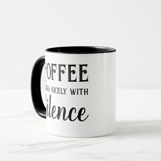 Kaffeepaare schön mit Stille Tasse (Vorderseite Links)