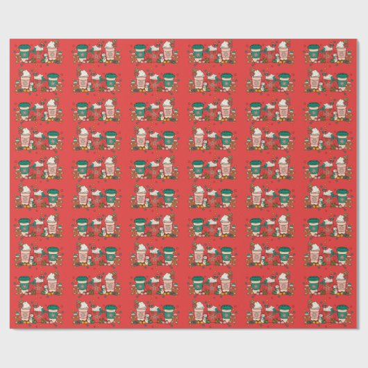 Kaffeepapier Geschenkpapier (Flach)