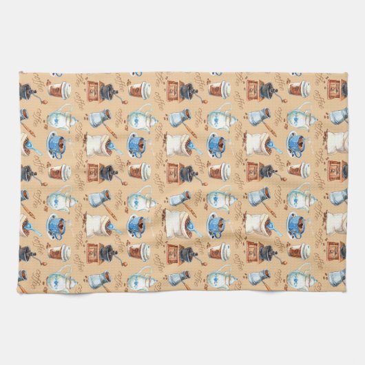 Kaffeepapier Geschirrtuch (Horizontal)