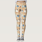 Kaffeepapier Leggings (Vorderseite)