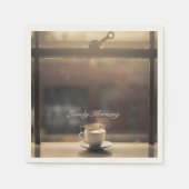 Kaffeepapier Napkins Serviette (Vorderseite)